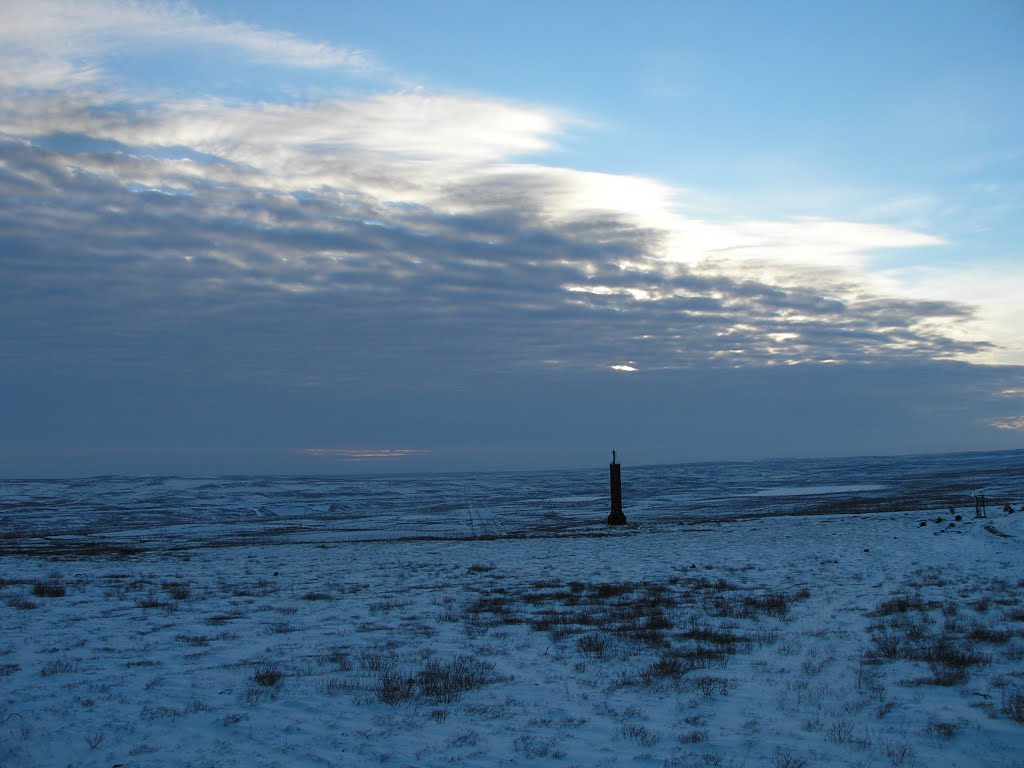 Vega MS calibration mast in different seasons